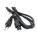 1.5m AC US Plum Blossom Tail Plug Power Supply Adapter Cord Cable PVC Power Adapter Connector Line for Laptop