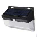 206 LED Solar Powered PIR Motion Sensor Light Outdoor Garden Security Wall