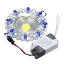3W Bright 6 LED Recessed Ceiling Down Light Cool White 85-265V
