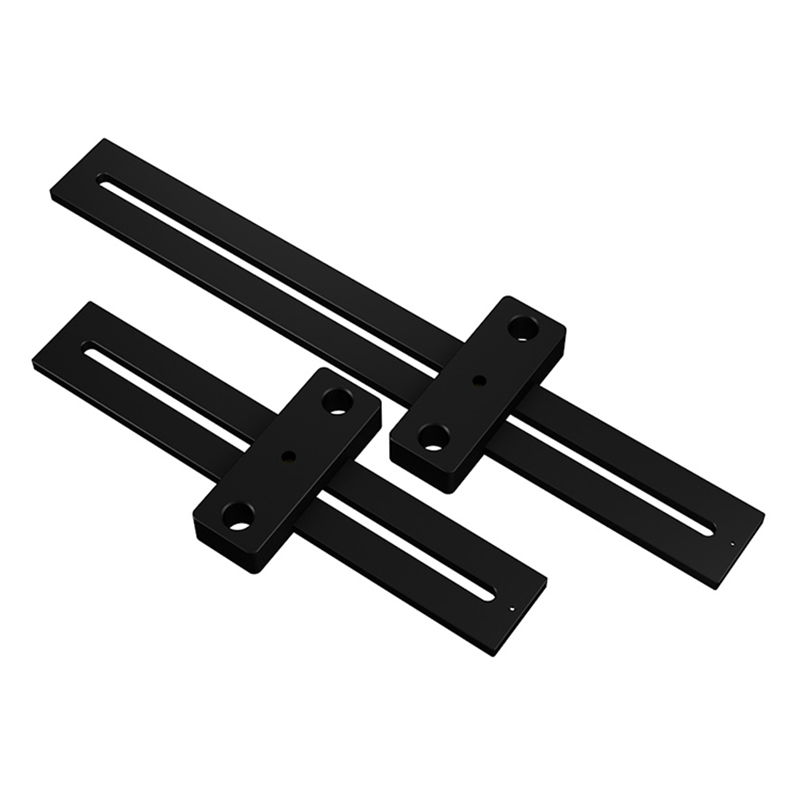 Aluminum Alloy 180/280mm Metric Line Scribe Ruler Positioning Measuring Ruler Woodworking Marking T-Ruler