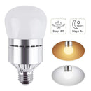 ARILUX E27 12W Dusk to Dawn Automatic on&off LED Sensor Light Bulb for Yard Porch Patio AC85-265V