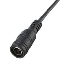 LUSTREON 5.5X2.1mm DC Power Plug Connector Switch Cable for 5050 3528 LED Strip Light 30cm