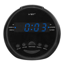 Multifunctional LED Digital Display Alarm Clock DC 5V AM/FM Dual Channel 0.6" LED Clock Radio Alarm Clock Desktop Table Clock