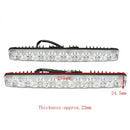 Pair 18W 9LED Car DRL Daytime Driving Running Light Fog Lamp Universal for Vehicle