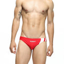 SEOBEAN S5191 Men Swimming Trunks Low Waist Sexy Bikini Swimming Pants Skin Comfortable