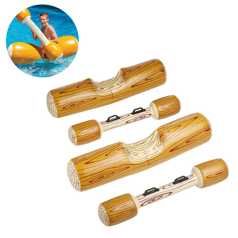 4 Pcs/Set Swimming Pool Inflatable Float Water Sports Bumper Play Fun Toy