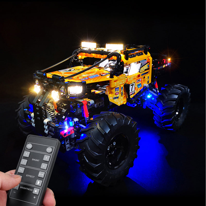 RC LED Light Lighting Kit Only For LEGO Technic 42099 4x4 X-Treme Off-Roader Toy