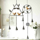 Honana DX-203 Creative Bird Handmade Metal Bells Campanula Home Decor Ornaments Iron Pendant