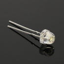 500pcs F5 5mm White Bright Diode Straw Hat Super Light LED Assortment Kit