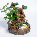 LED Creative Plants Pot Flower Plants Succulent DIY Container Home Garden Decorations