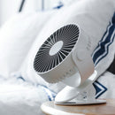 KCASA 4W Mini USB Rechargeable Clip Desk Fan Air Cooling Fan Home Student Dormitory Portable Desktop Office Fan