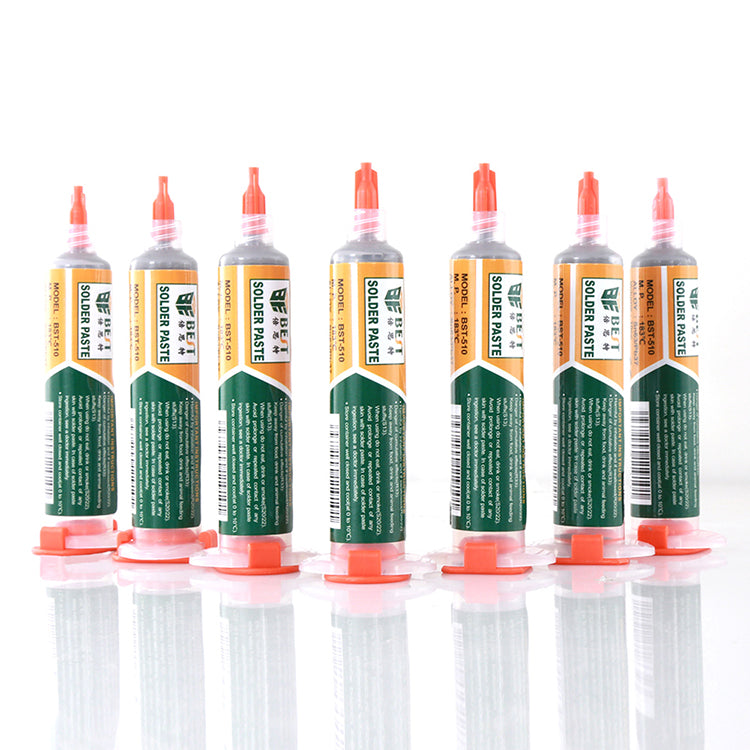 BEST BST-510 10cc 183 Syringe DIY Solder Soldering Paste Flux Chips Computer Phone Repair Tool