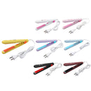 Global Voltage Portable Hair Straightener Steam Flat Iron Ceramic Tourmaline Hair Styling Tools
