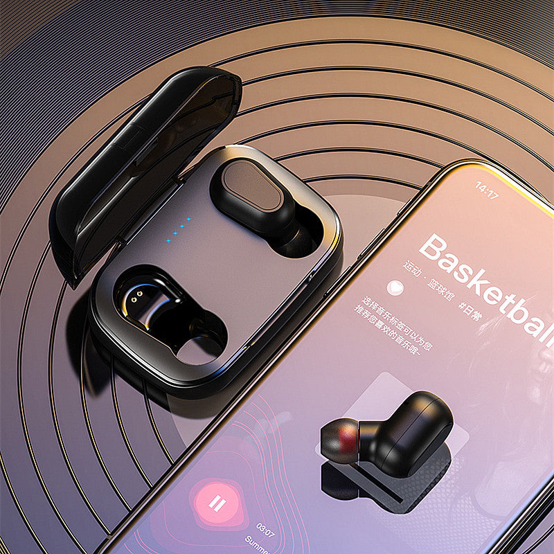 TOPK F22 TWS bluetooth 5.0 True Wireless Earphone LED Display Button Control Sports Headphones With Mic for Xiaomi Huawei