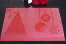 Placemat Fashion Pvc Dining Table Mat Christmas Disc Pads Bowl Pad Coasters Waterproof Table C
