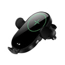 Bakeey 15W Qi Wireless Charger Infrared Sensor Air Vent Dashboard Car Phone Holder Car Mount for 4.5-6.5 inch Smart Phone for iPhone for Samsung for Xiaomi