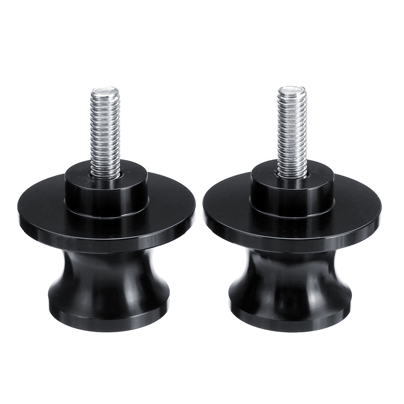 6MM M6x1.25mm Motorcycle Paddock Stand Bobbin Adapter Swing Arm Slider For Yamaha YZF R6 R1 98-11