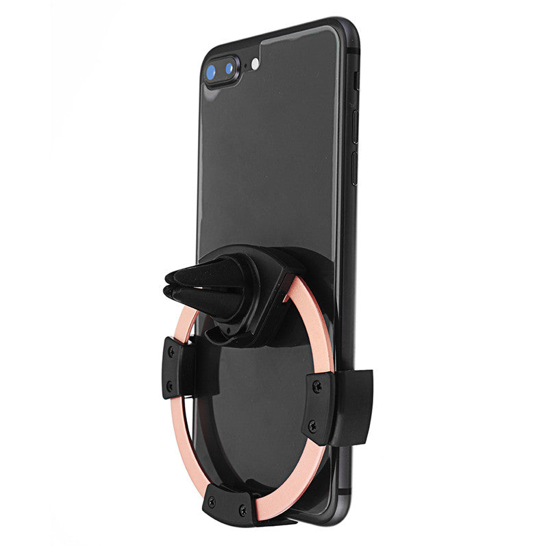 Universal Upgraded 360 Degree Protection Gravity Auto Lock Car Phone Holder Stand for Mobile Phone