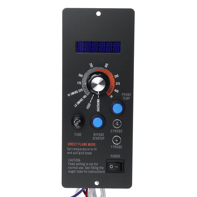110V Adjustable BBQ Digital Thermostat Control Board + Probe For Camp Chef