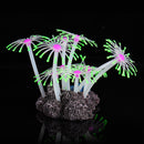 Fluorescent Silicone Aquarium Coral Plant Water Aquatic Fish Tank Ornament Decor Decorations