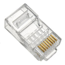 1000PCS Cat 6  8C8P Gold Plated RJ45 Ethernet Network Connector Adapter for Router TV Box