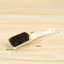 MYTEC 4/6row Pig Bristle Brush Collectables - Autograph Tools for Maintenance Cleaning Walnut Bristle Brush Polishing and Oil Brush Tool