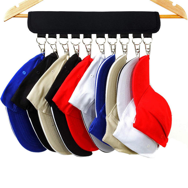 Baseball Cap Rack Hat Holder Home Organizer Storage Door Hanger Wall Hooks Shelf