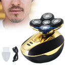 5 In 1 LED Electric Hair Beard Shaver Cordless Rechargeable Waterproof Bald Head Trimmer Razor with 5 Heads