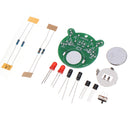 10pcs DIY Electronic Kit Set Cartoon Bear LED Flash Light Production Kit Simple Flash Parts DIY Skill Competition Triode Soldering