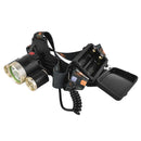 XANES 739 1200 Lumens T6+XPE LED Bicycle Headlight Outdoor Sports HeadLamp 4 Modes Adjustable