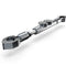 CNC Motorcycle Waterproof Noctilucent Modified Balance Bar With Clock And Thermometer