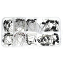500 Pcs Diodes Kit Rectifier Schottky