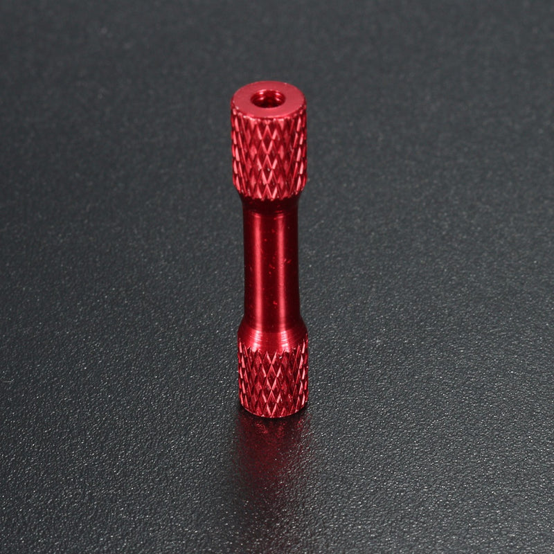 Suleve M3AR3 10Pcs M3 35mm Knurled Standoff Aluminum Alloy Multicolor