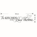 Kitchen Letters Love Wall Sticker Living Room Home Decoration Creative Decal DIY Mural Wall Art