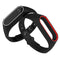 Bakeey 3D Silicone Double Color Replacement Strap Wristband for Xiaomi Miband 2