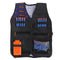 Kids Tactical Vest Kits Glasses Wristbands Mask Refill for Darts Games Gift