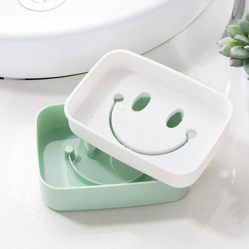 1Pc Soap Box Creative Bathroom Rack Toilet Drain