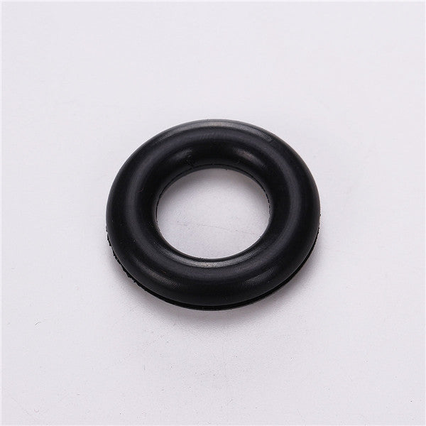 125pcs Wiring Cable Black Rubber Grommets Assortment Kit