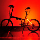 Bike Bicycle Wheel Valve Spoke LED Light Lamp Strap Bar 5 Lighting Colors 8 Modes For Cycling