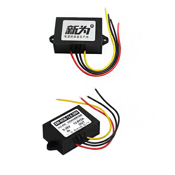 9-36V to 13.8V 2A Boost Buck Regulator 12V 24V to 13.8V 28W Automatic Step up and Step Down Power Supply Converter