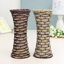 28cm Vine Rotin Rattan Vase Zakkz Flower Bottle Ornaments Flower Arrangement Home Decor