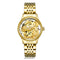 TEVISE 9006 3D Phoenix Dial Display Automatic Mechanical Watch Full Steel Waterproof Unisex Watch