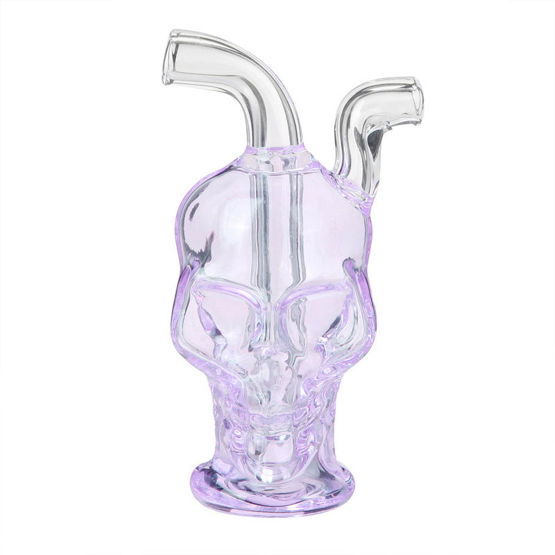 Mini Skull Glass Water Pipe Glass Skull Smoking Pot Hoo kah Accessories