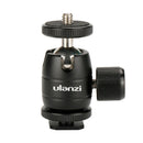 Ulanzi U-30S CNC Metal 1/4 Screw Thread Tripod Rotating 360 Degree Mini Ball Head Ballhead with Cold