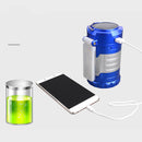 Outdoor Portable LED Camping Lantern Solar USB Work Light IPX6 Waterproof Emergency Lamp