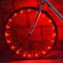 BIKIGHT 20 LEDs 2.2m Bicycle Cycling Waterproof Spoke Tire Wheel Light Bike Accessories