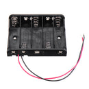 5 Slots AA Battery Box Battery Holder Board for 5 x AA Batteries DIY kit Case