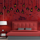 Miico SK9094 Trick Or Treat Halloween Wall Sticker Room Decoration For Be Happy Halloween Party