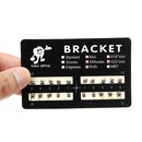 10Pcs Mini Dental Orthodontics Brackets Braces Roth.022 Hooks 3-4-5 Dental Tools