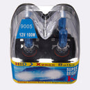 9005 Car Halogen Headlights High Beam Bulbs Fog Lamp DC12V 100W 5900K White 2Pcs